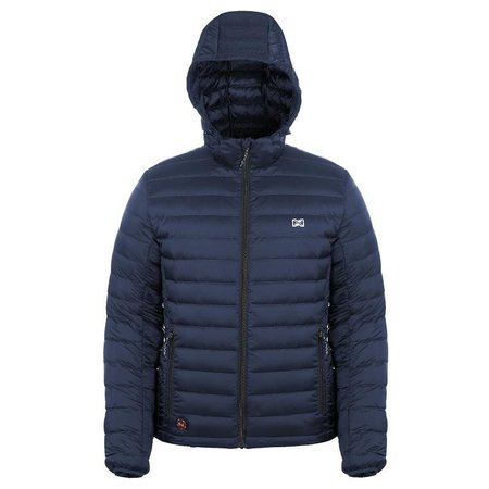 MOBILE WARMING MWJ18M060604 Ridge Jacket, L, Men's, Fits to Chest Size 42 in, Nylon, Navy MWJ19M09-06-04